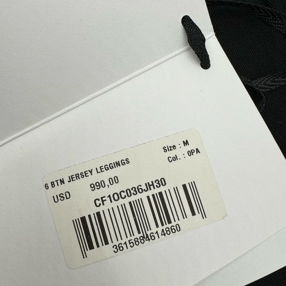 BALMAIN Side Button Jersey Leggings - Picture 9 of 10